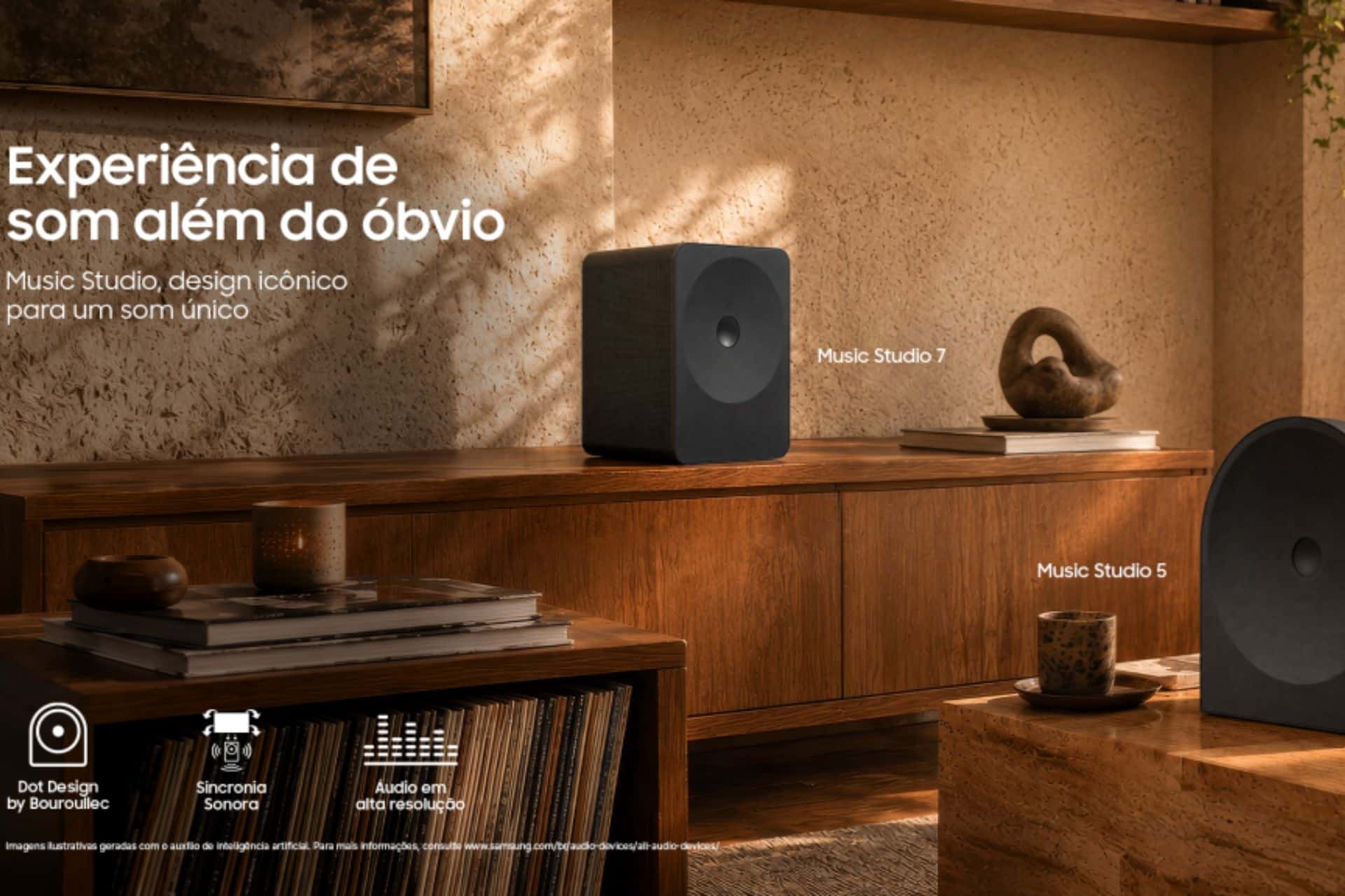 A linha Music Studio da Samsung