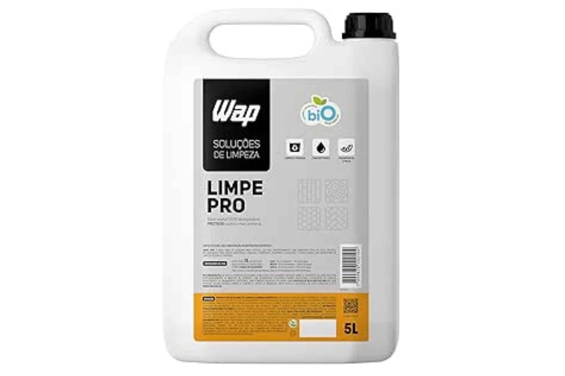 Detergente Concentrado para Limpeza Pesada de Pisos 5 Litros WAP Limpe Pro