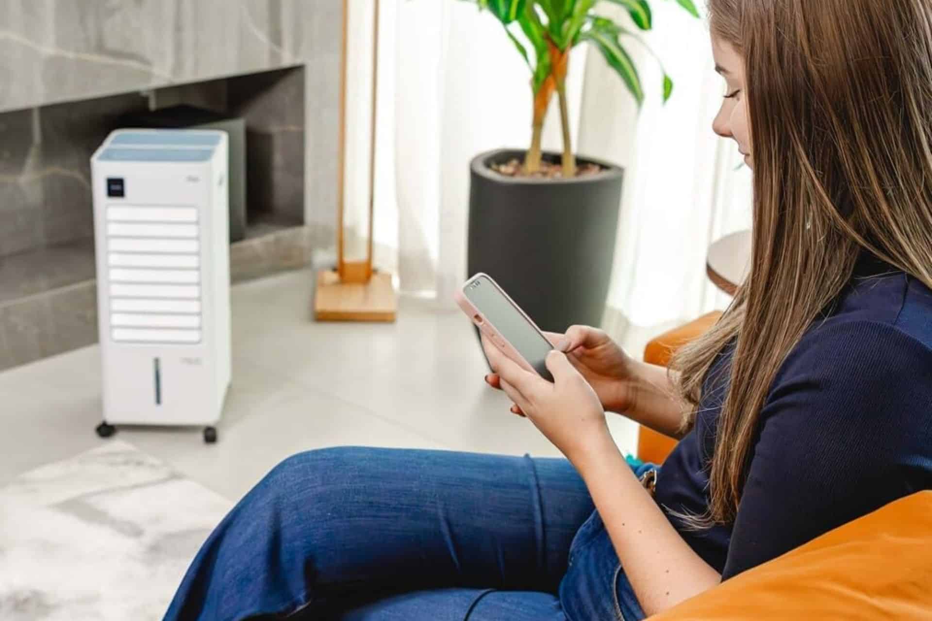 WAP Climatizador de Ar Torre CONTROL DIGITAL 3 em 1