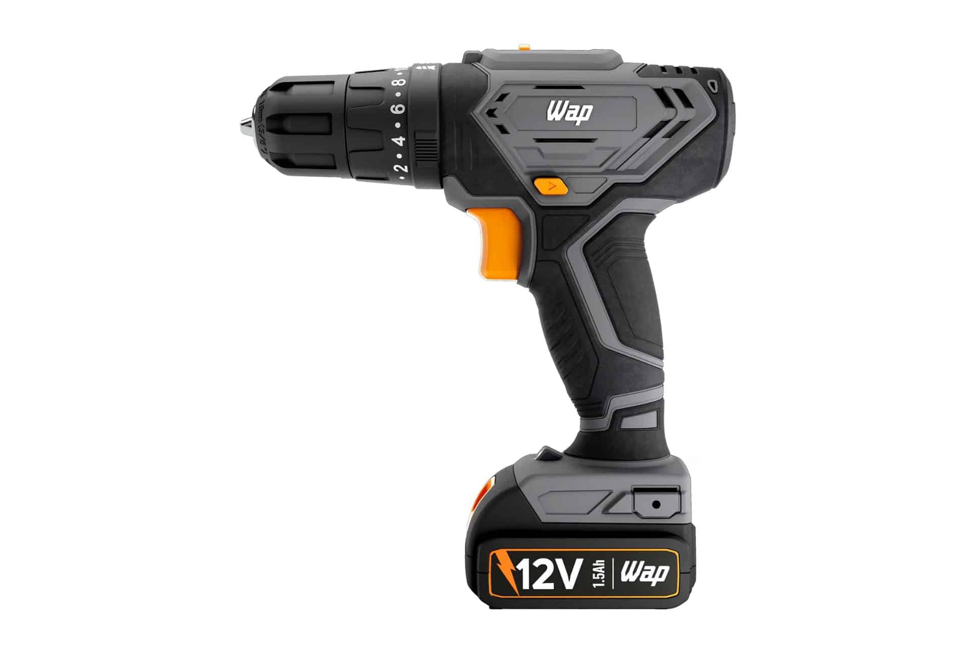 WAP Parafusadeira Furadeira de Impacto à Bateria 3/8" 12V WF 12K4.2