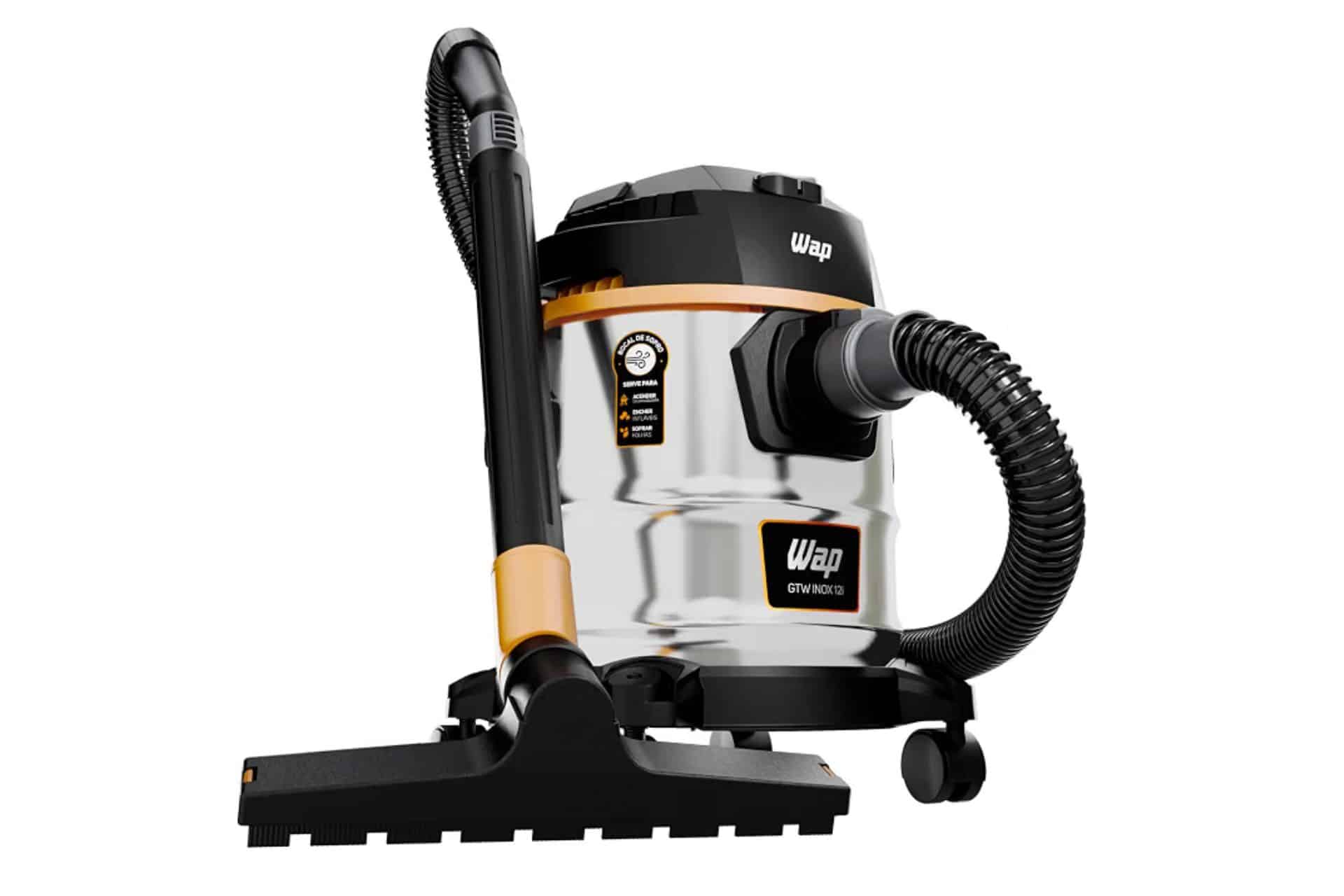 WAP Aspirador de Pó e Água Barril GTW INOX 12i