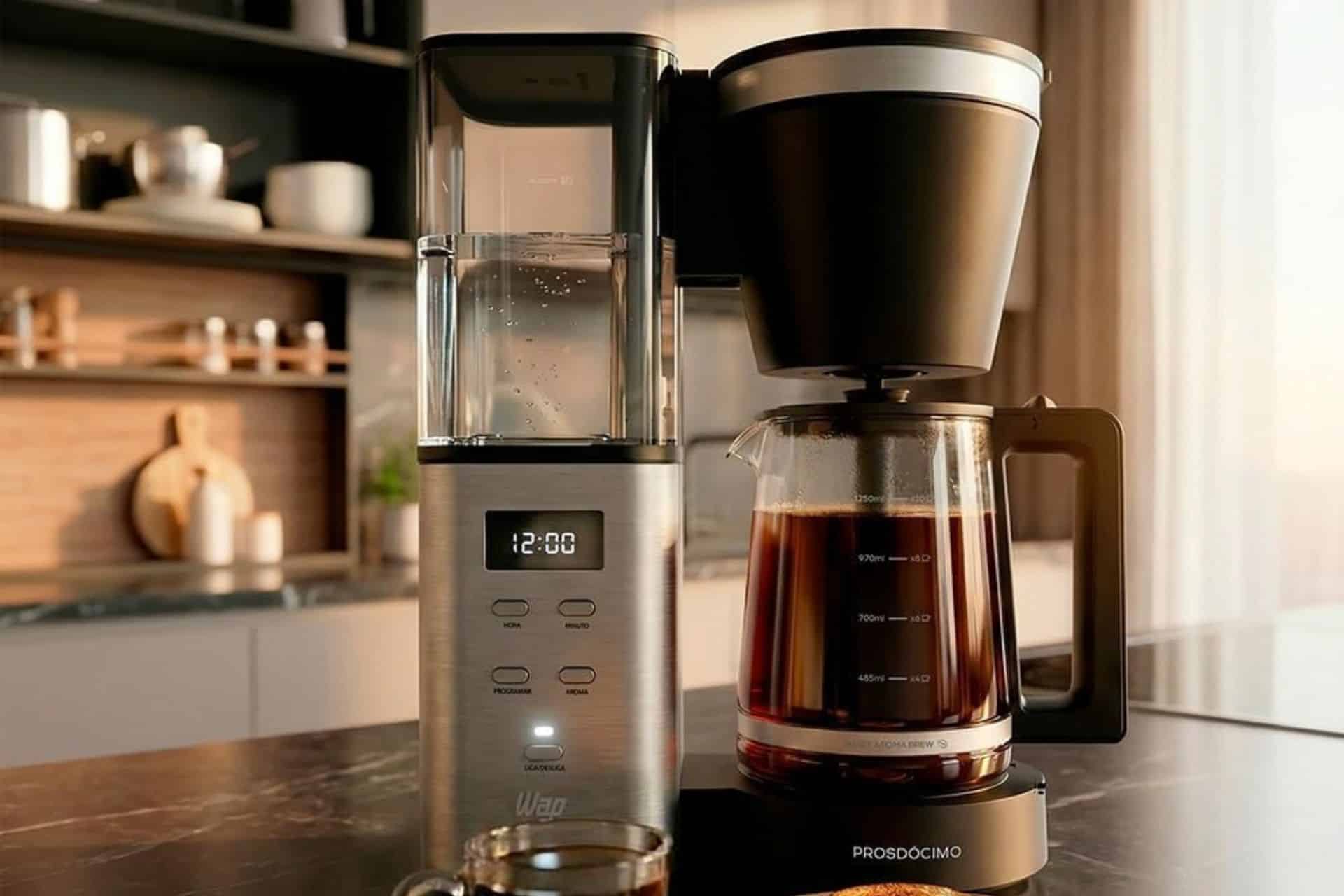 Cafeteira 1,25 Litro WAP SMART AROMA BREW Timer