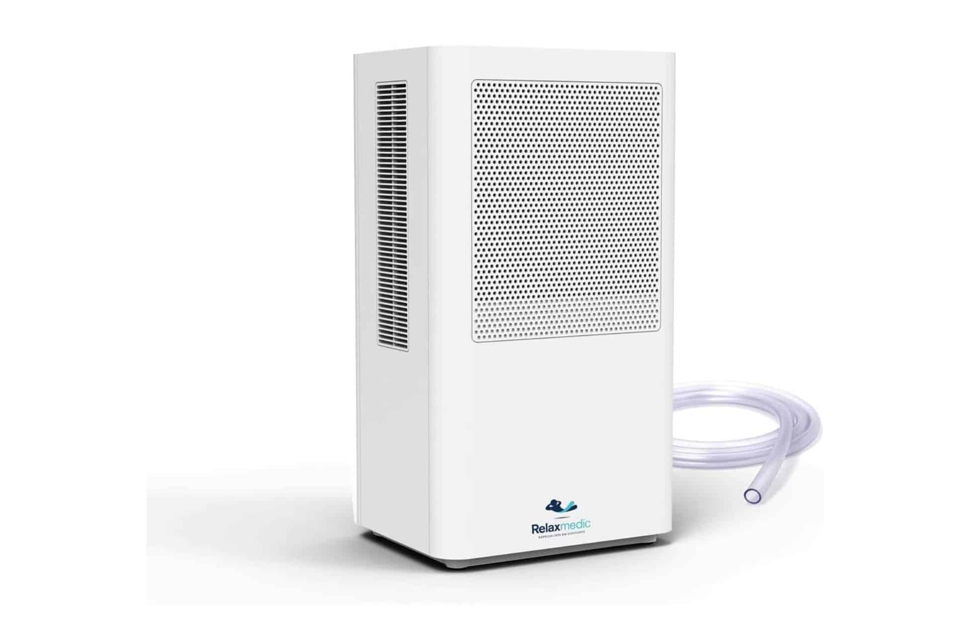 Desumidificador Ar Ambiente Elétrico Portátil Pure Ion Antimofo Max Bivol