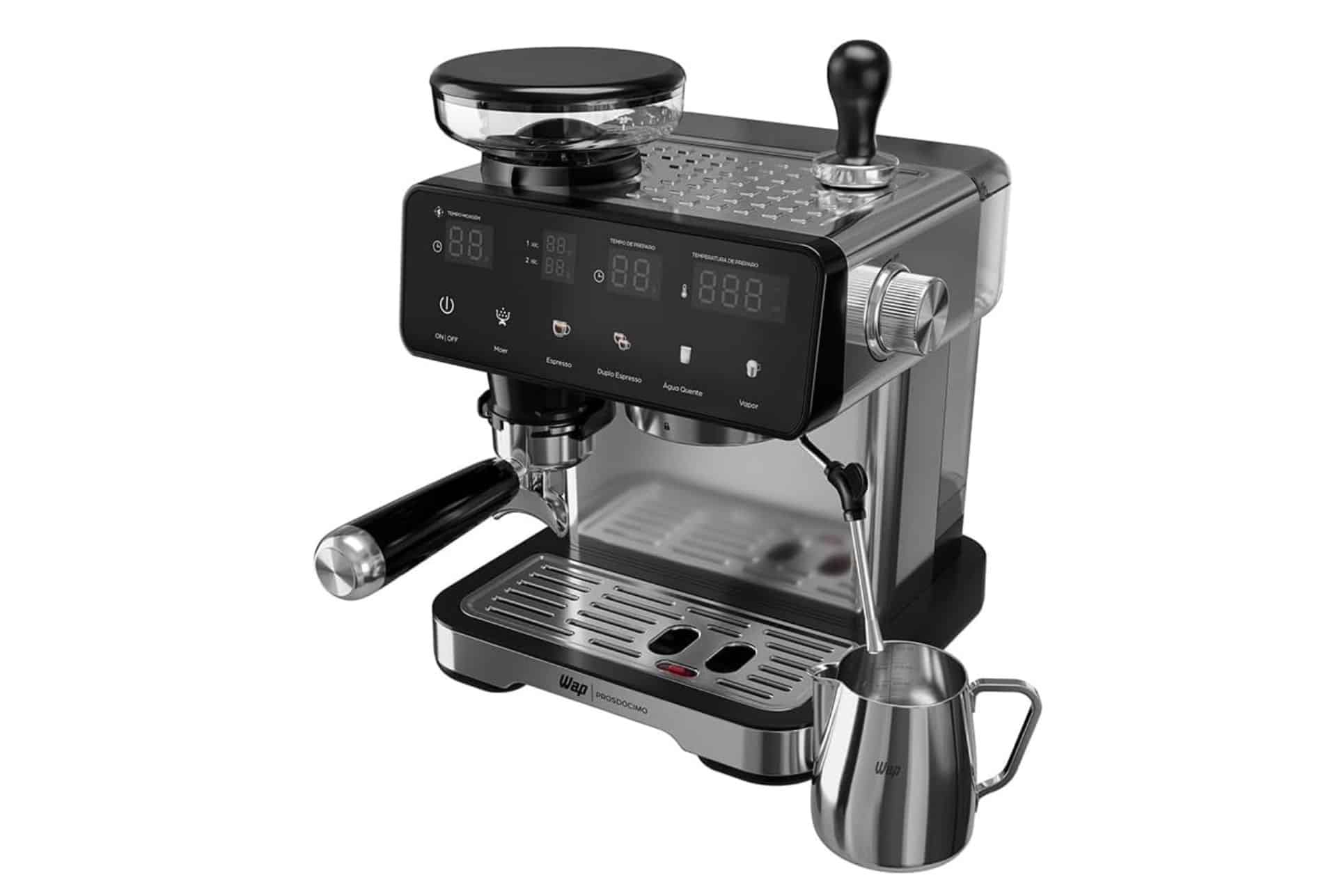 WAP Cafeteira Espresso Barista com Moedor
